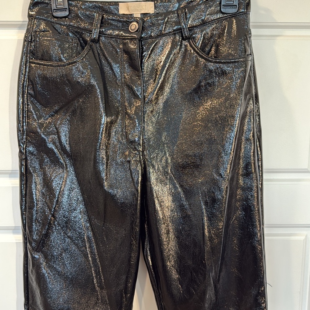 Meshki vegan leather pants size medium - Picture 2 of 7